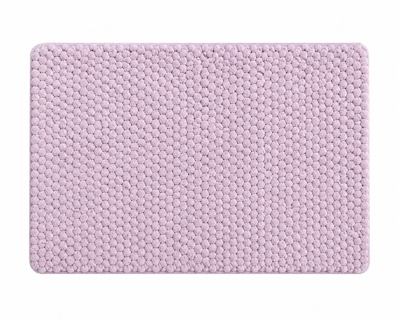 Bobble Mélange Pink Bath Mat