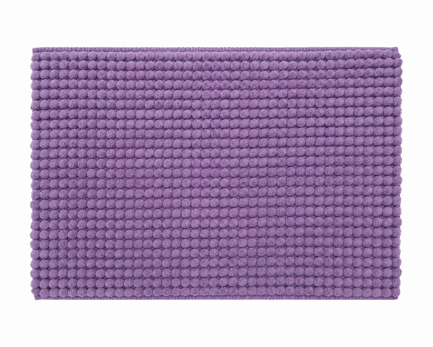 Bobble Mélange Purple Bath Mat