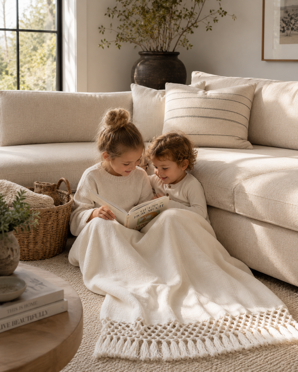 Macrame Soft Decorative Throw