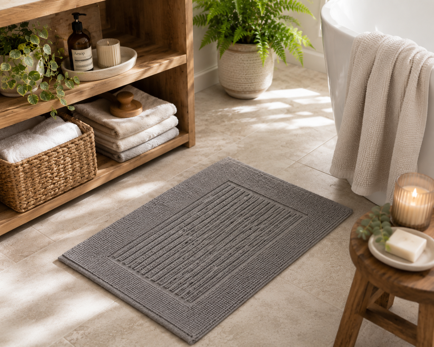 Woven Bath Mat
