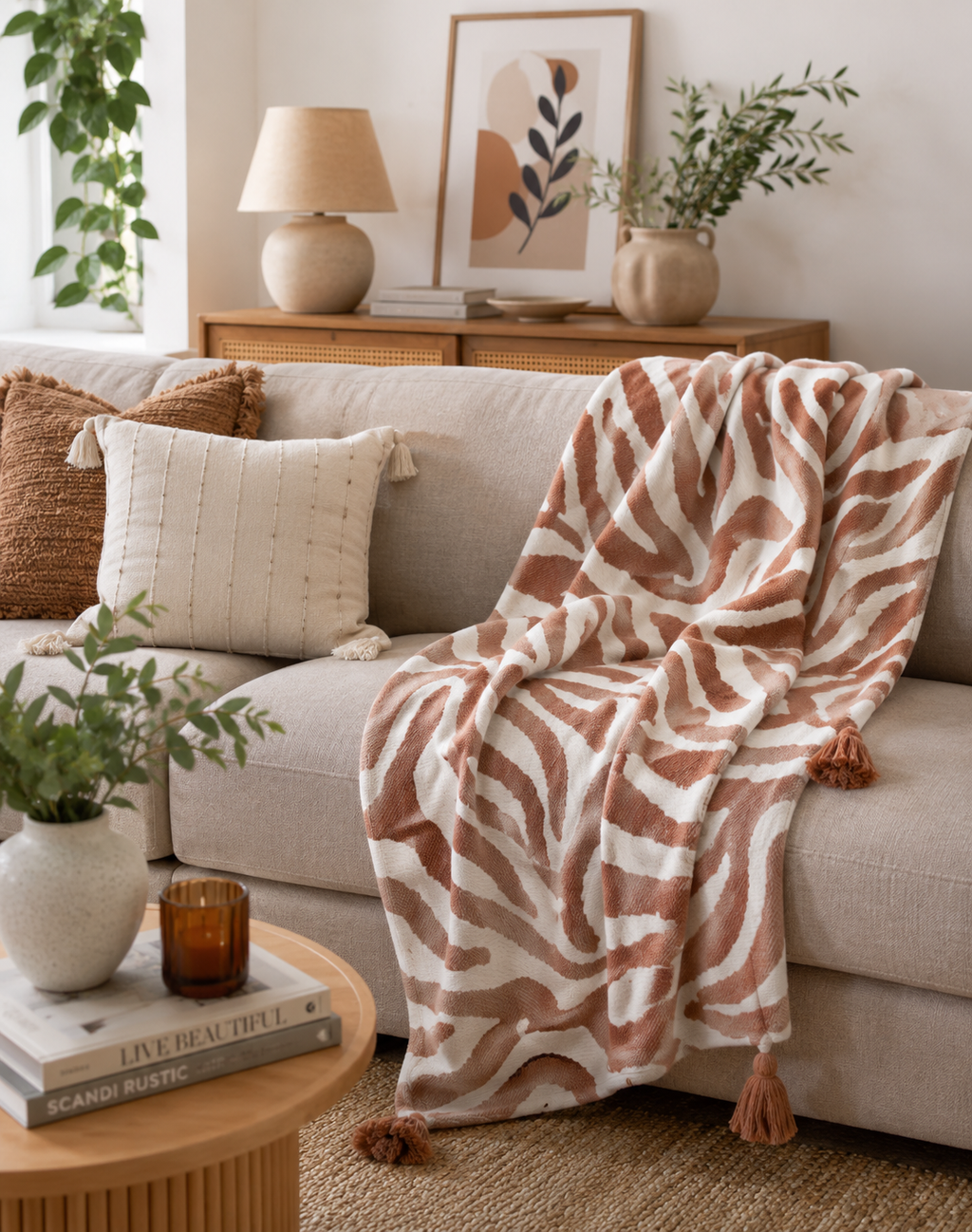 Bali Boho Wavy Throw