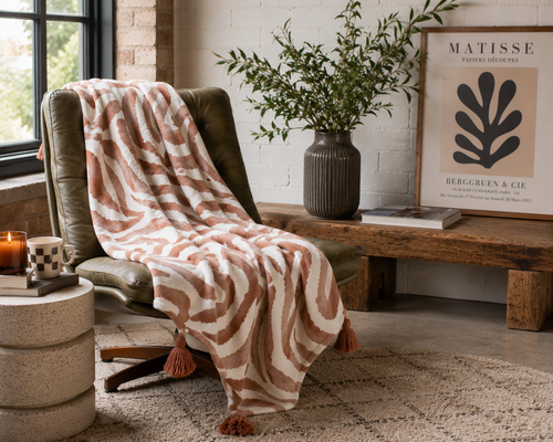 Bali Boho Wavy Throw