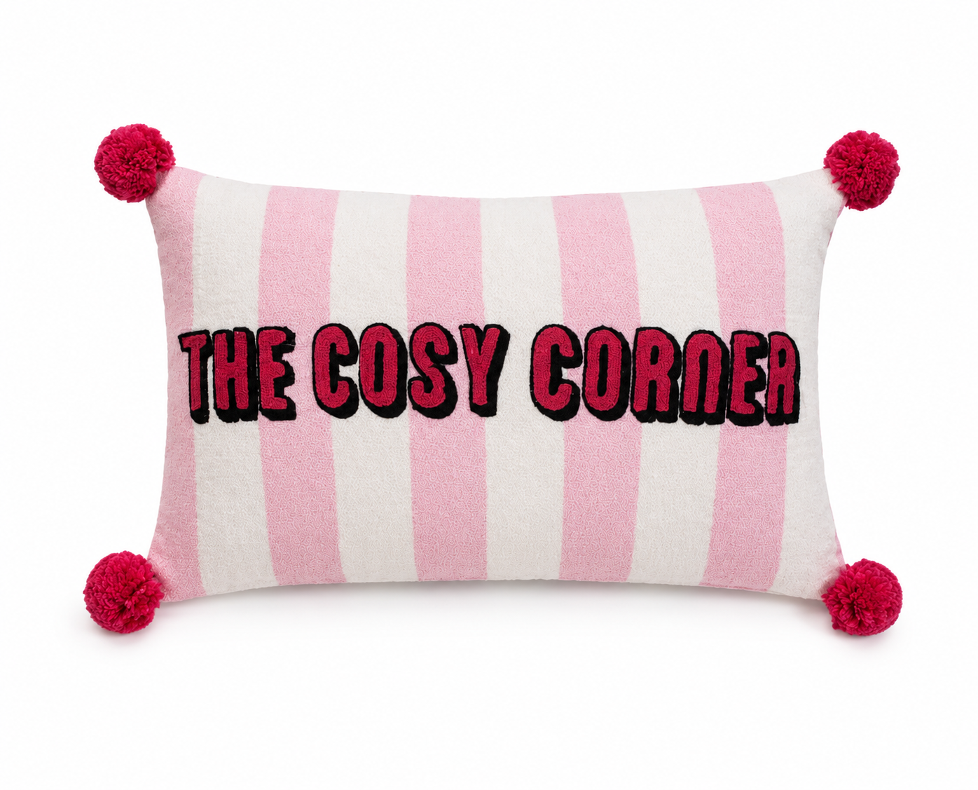 The Cosy Corner Embroidered Cushion